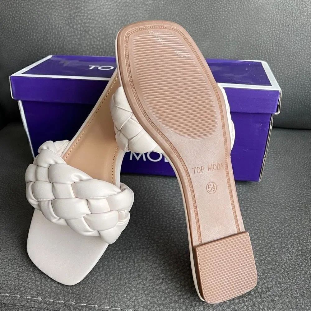 Top Moda Emilia Braided Sandal - Picture 2 of 2